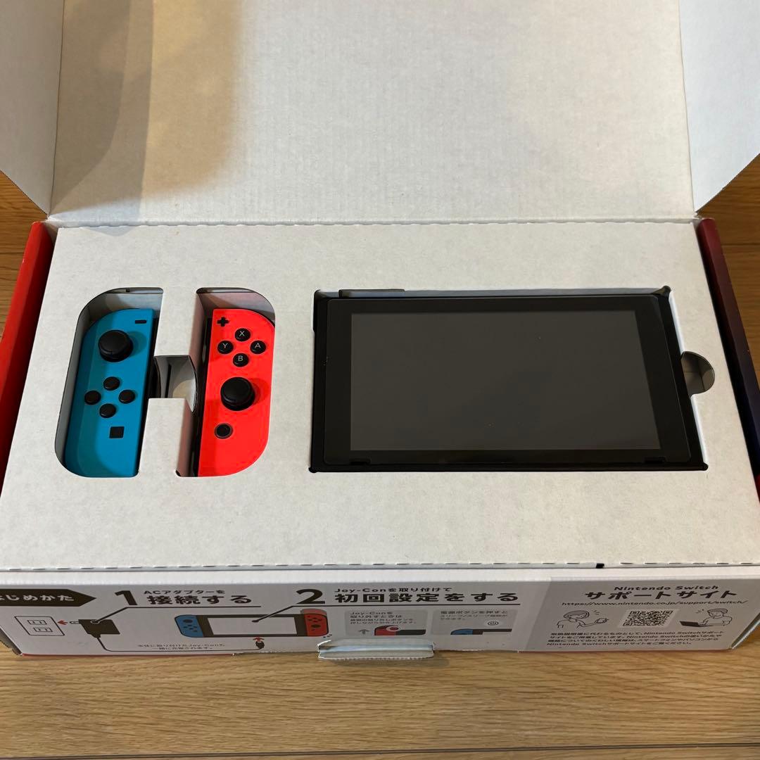【付属品完備】Nintendo Switch 本体 バッテリー強化版
