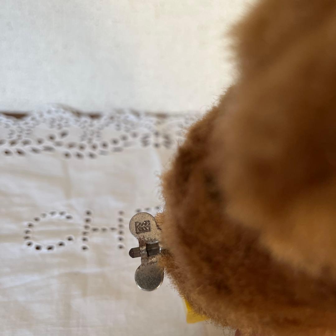 アンティーク　ビンテージベア　ゼンマイ仕掛け　編み物クマさん　max carl
