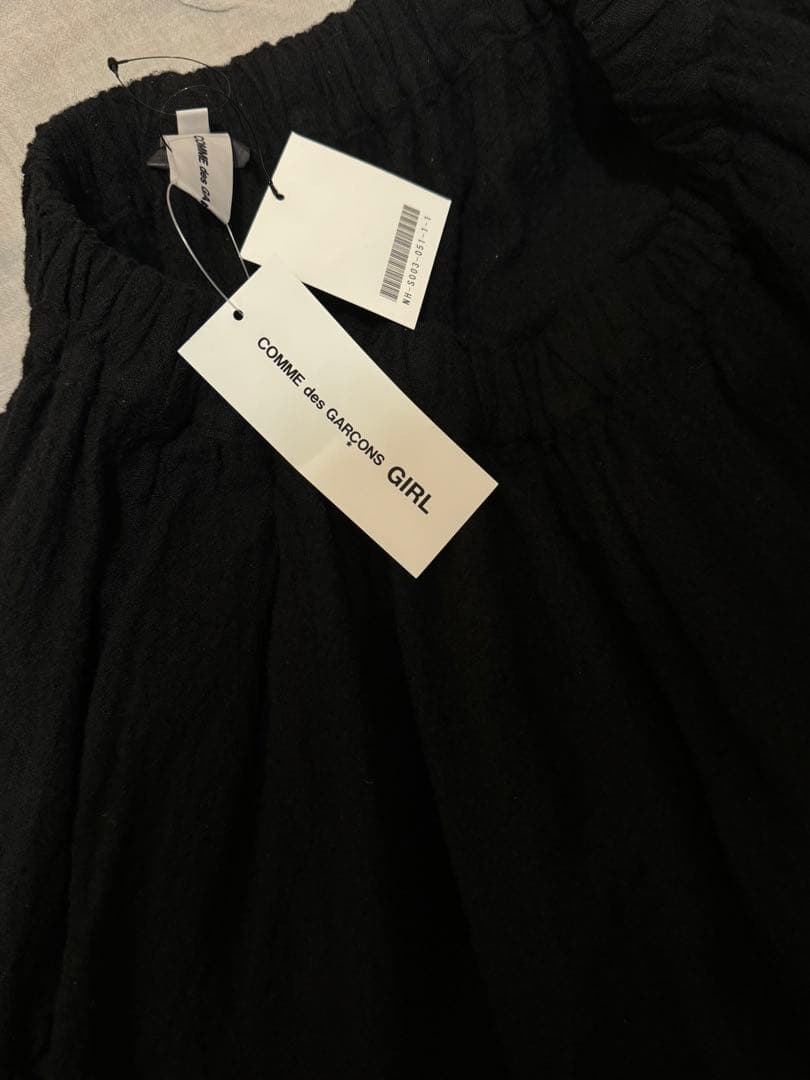全新品comme des garcons girl size xs ウール