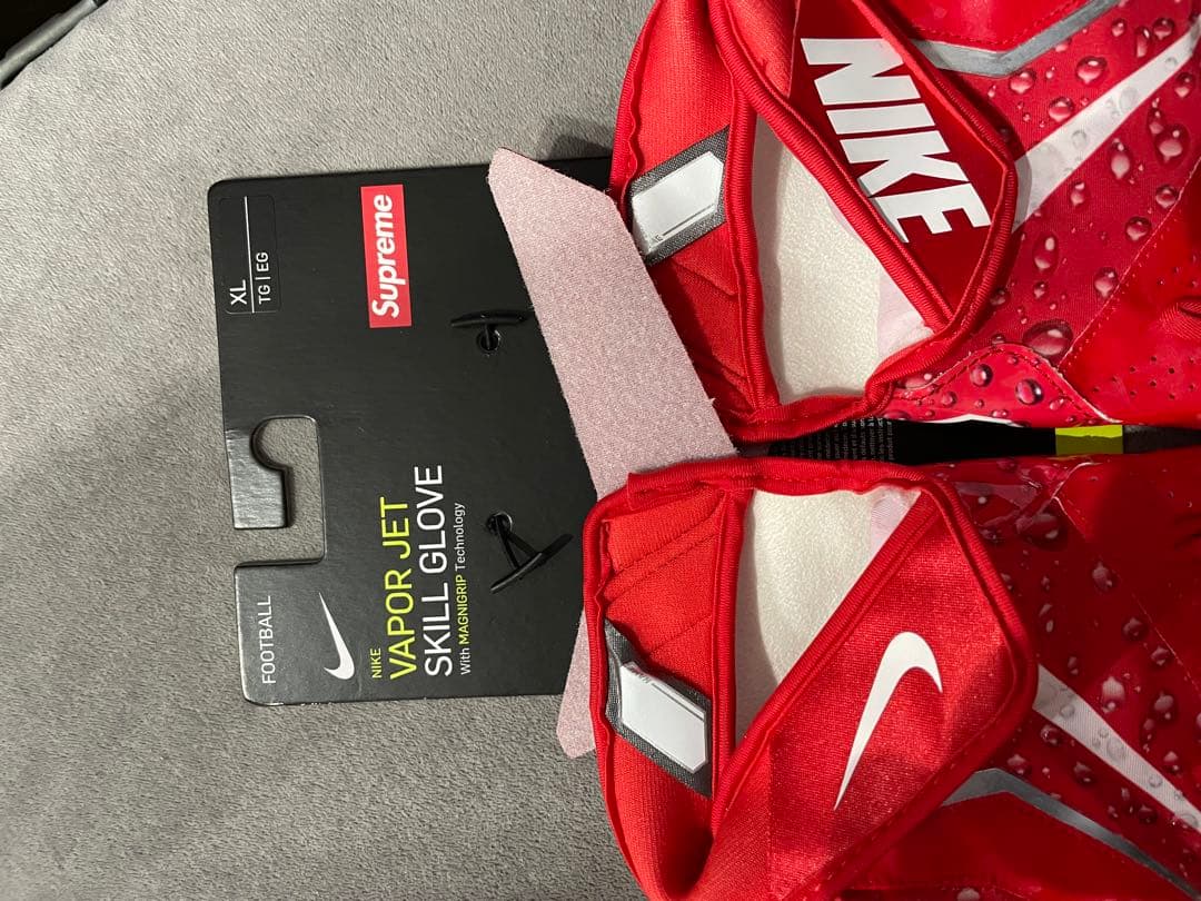 Supreme Vapor Jet Skill Glove XL レッド