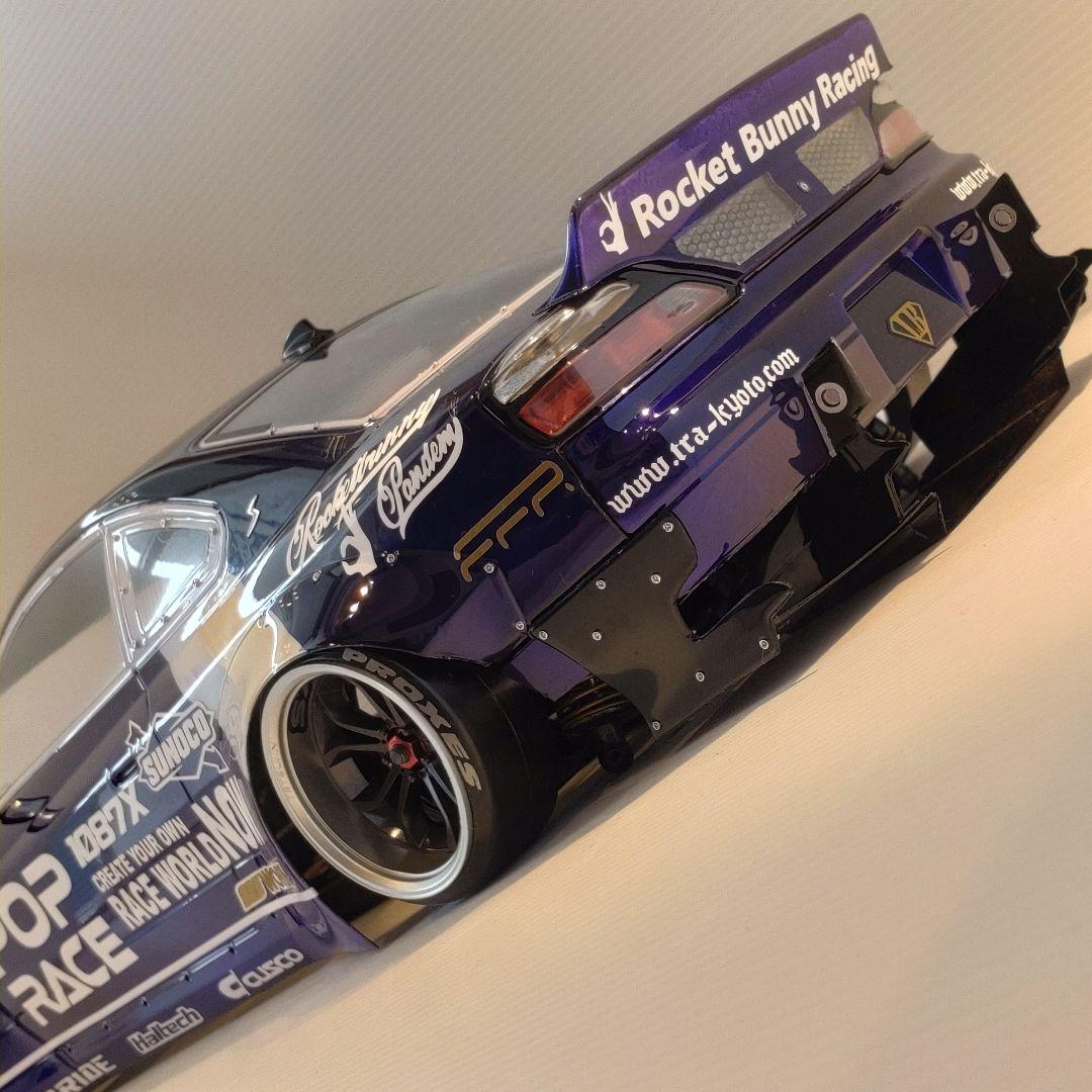 シルビア S15 ラジドリ ボディ 用カッティング ステッカー drift rc