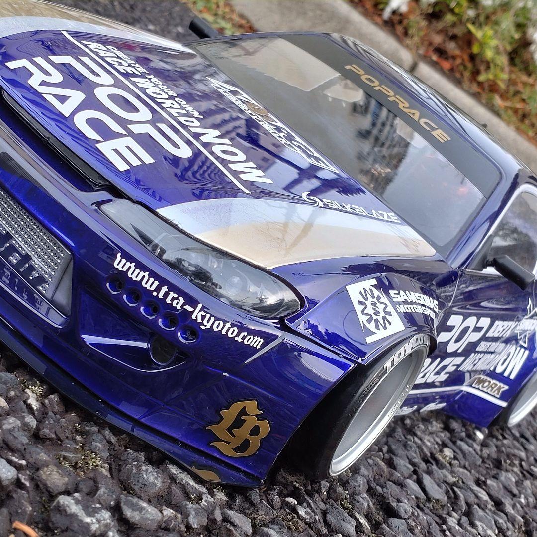 シルビア S15 ラジドリ ボディ 用カッティング ステッカー drift rc
