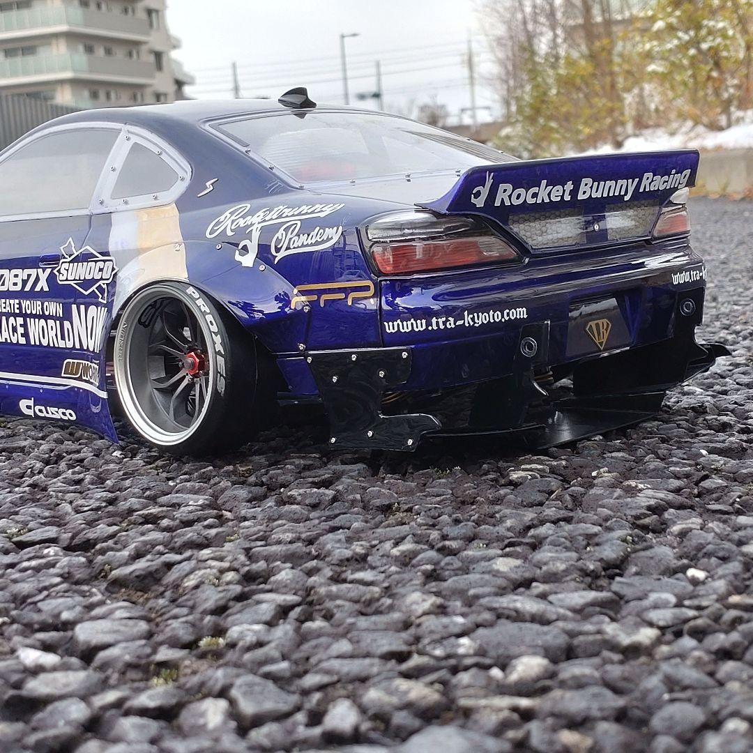 シルビア S15 ラジドリ ボディ 用カッティング ステッカー drift rc