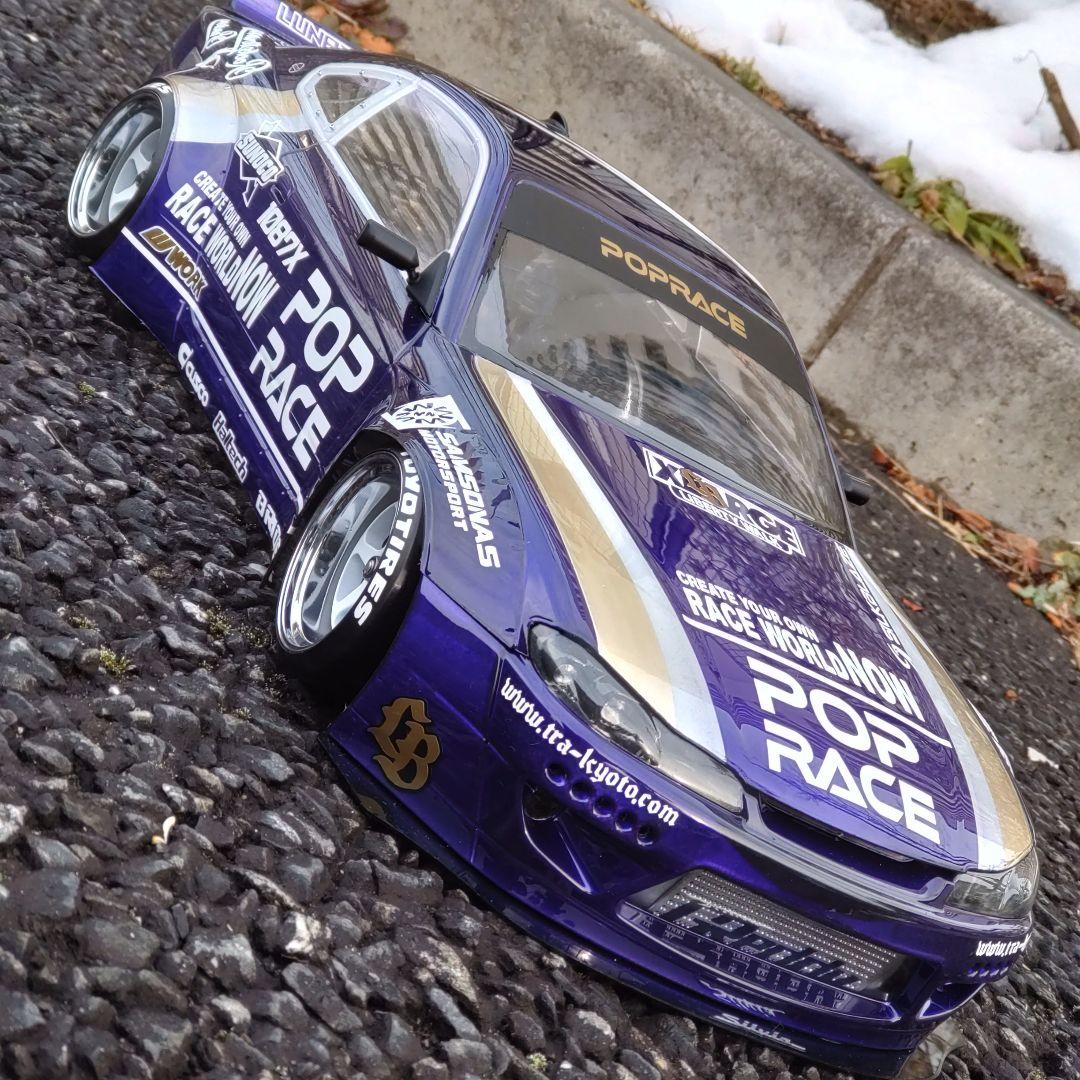 シルビア S15 ラジドリ ボディ 用カッティング ステッカー drift rc