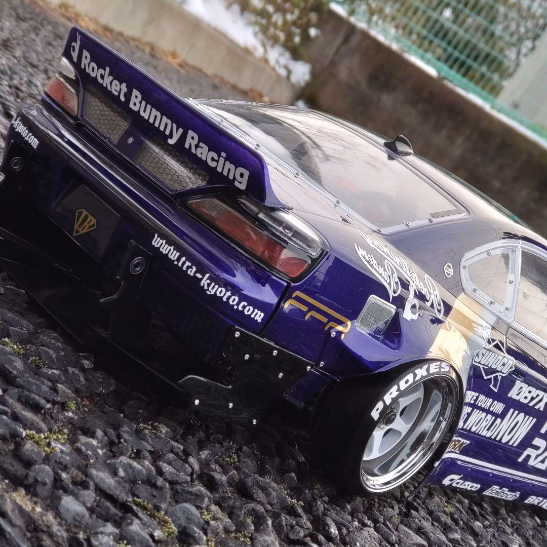 シルビア S15 ラジドリ ボディ 用カッティング ステッカー drift rc