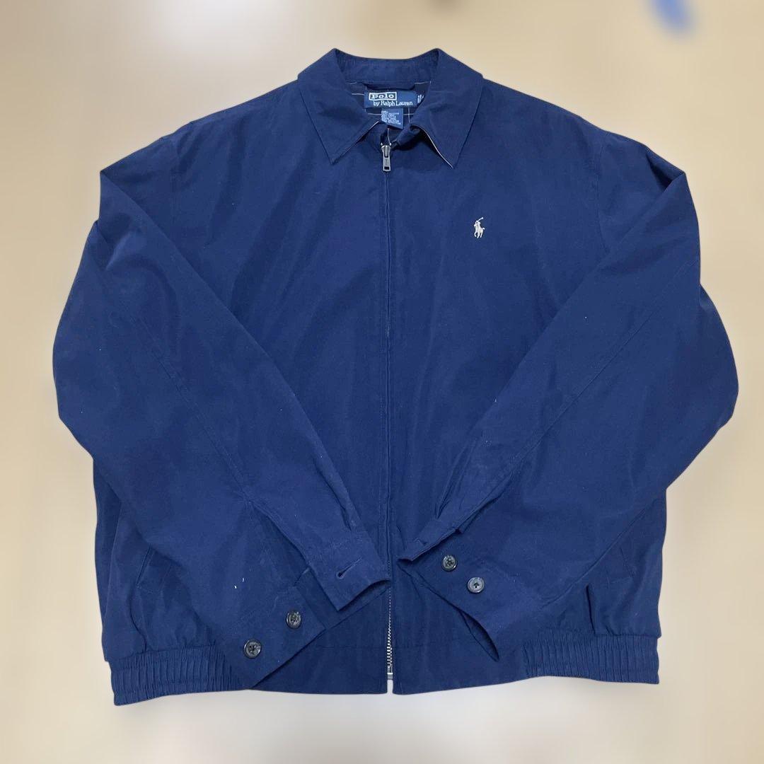 Ralph Lauren ネイビー ジップアップジャケット