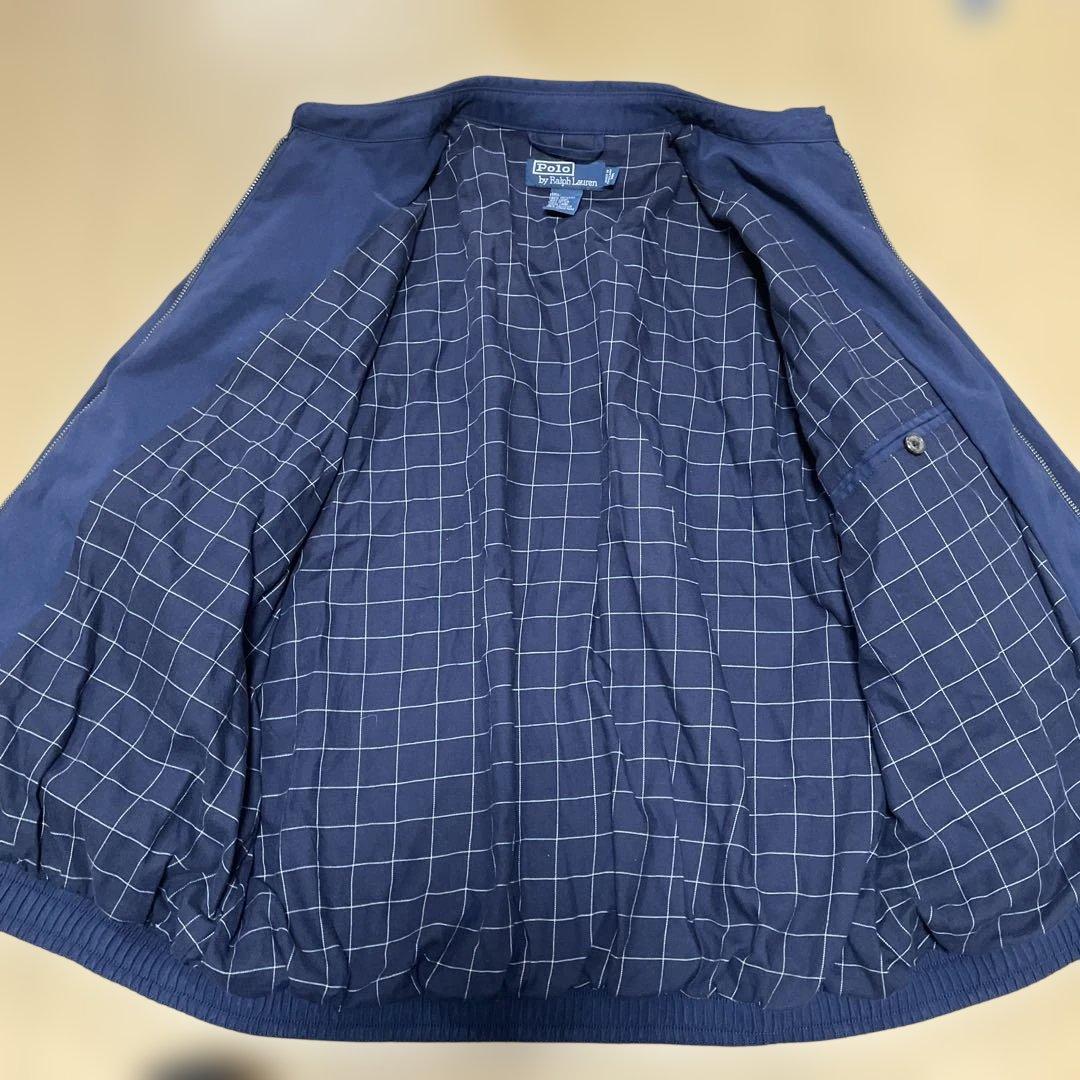 Ralph Lauren ネイビー ジップアップジャケット