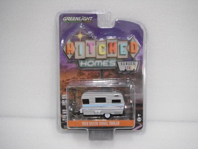 7/未使用品 グリーンライト 1/64 トラベルトレーラー ミニカー 3種