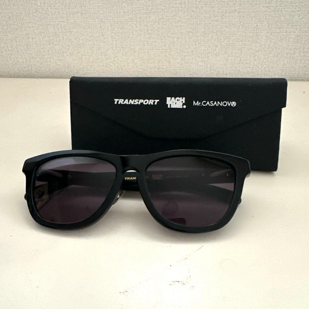 Mr.CASANOVA×TRANSPORT× EACHTIMEサングラス