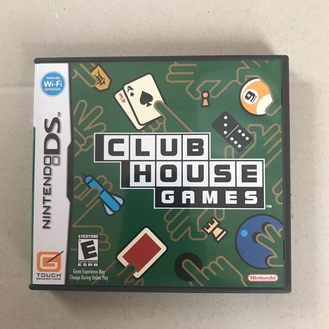 CLUB HOUSE GAMES 北米版　ニンテンドーDS