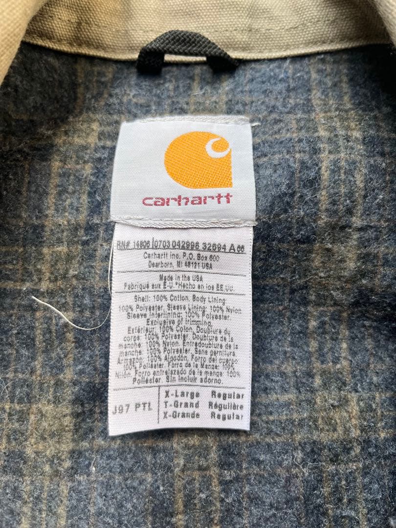 carhartt デトロイトジャケット J97PTL