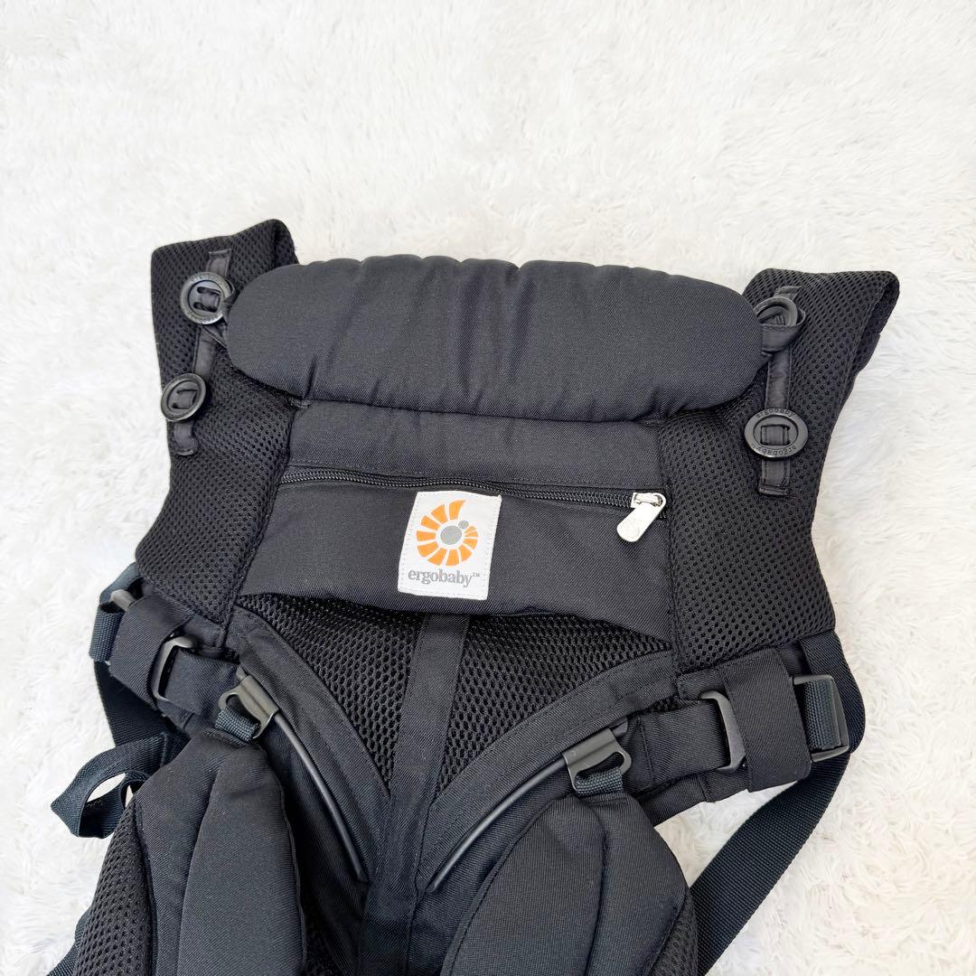 未使用級 ergobaby OMNI 360 COOL AIR 抱っこ紐 黒