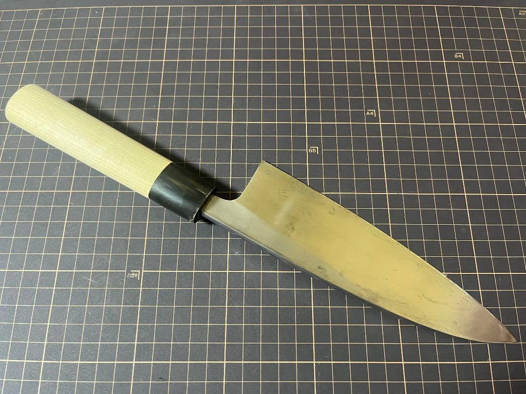 KK正本総本店 出刃包丁 玉白鋼 白鋼二 刃渡り 18cm 正本 包丁
