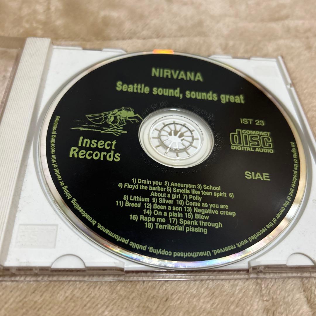 洋楽 Nirvana Seattle Sound,Sounds Great