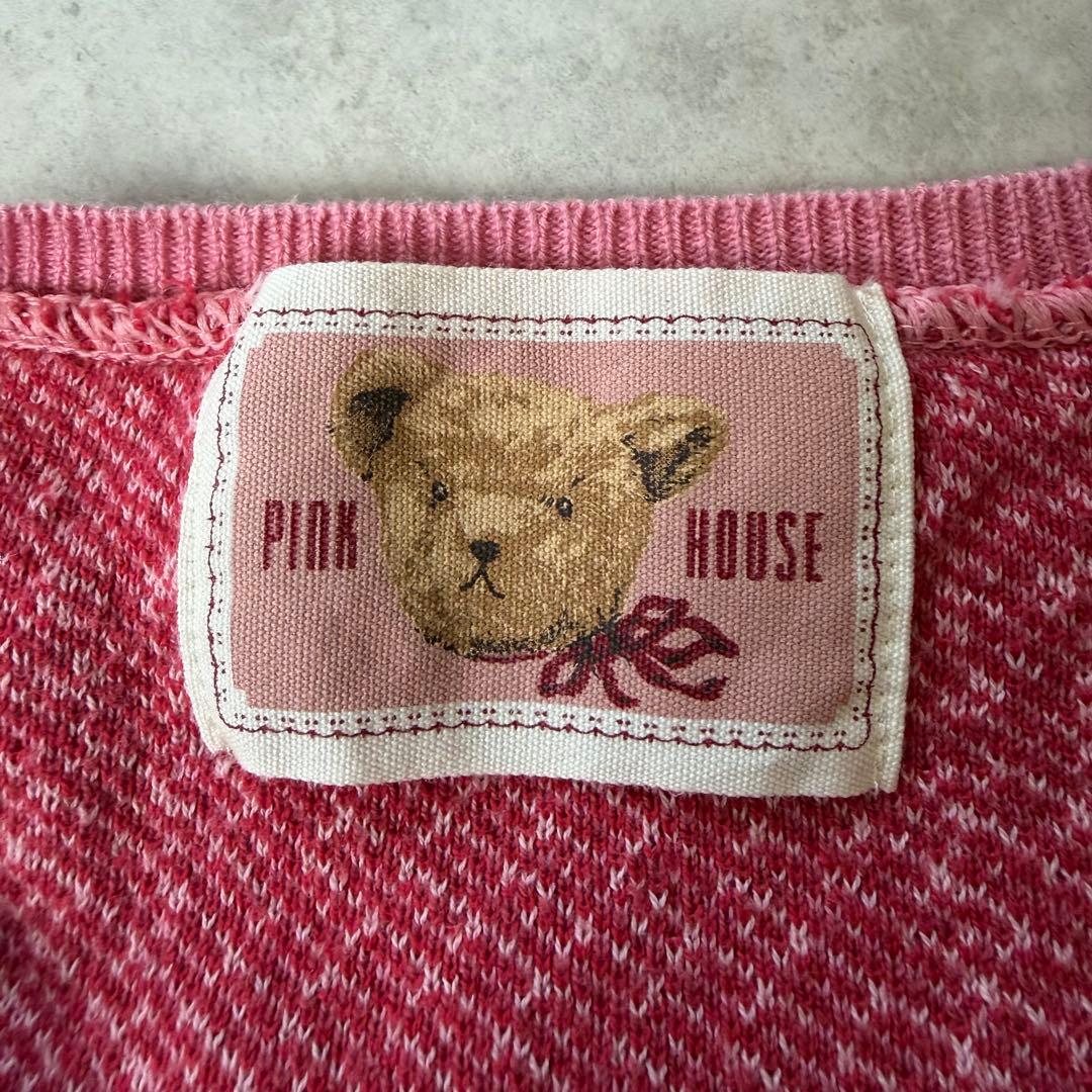 PINK HOUSE ピンクハウス カーディガン ハート柄