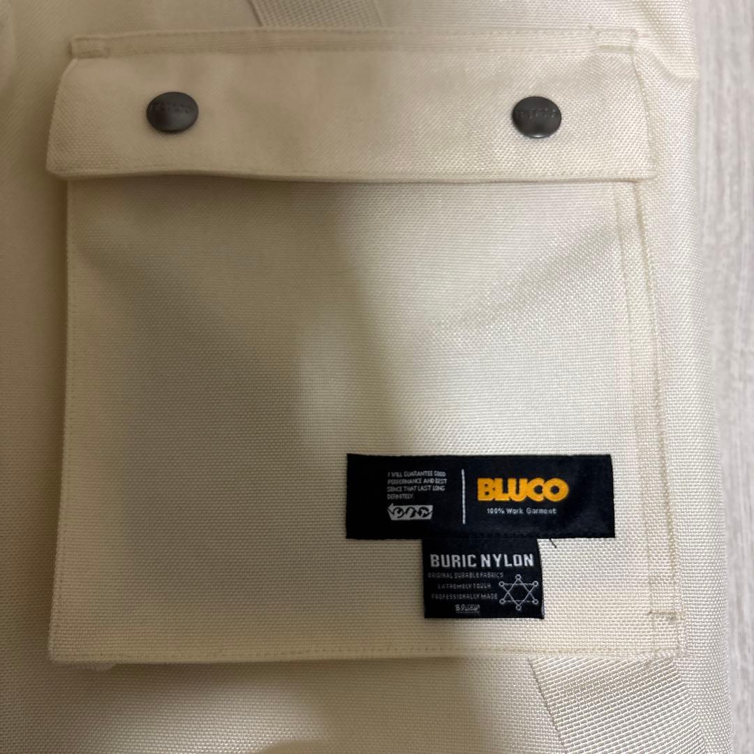 BLUCO Utility vest BURIC NYLON ivoly 白