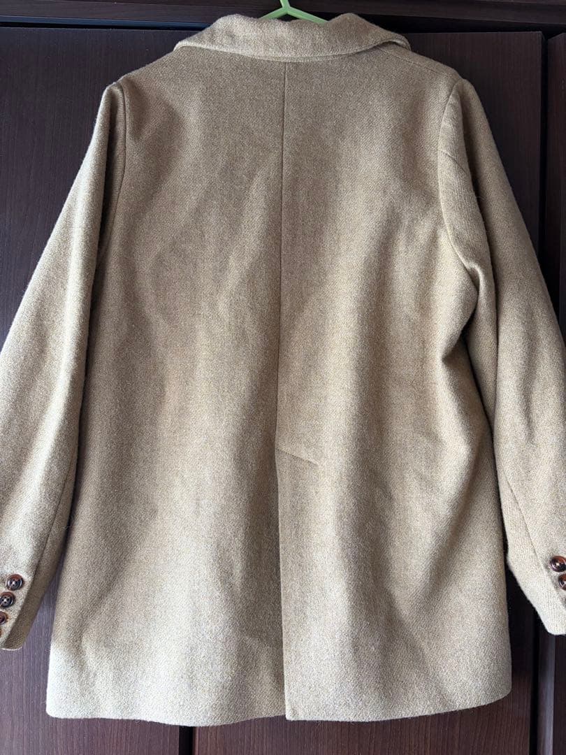 ジャケット・アウター eaphi WOOL TWEED JACKET cam