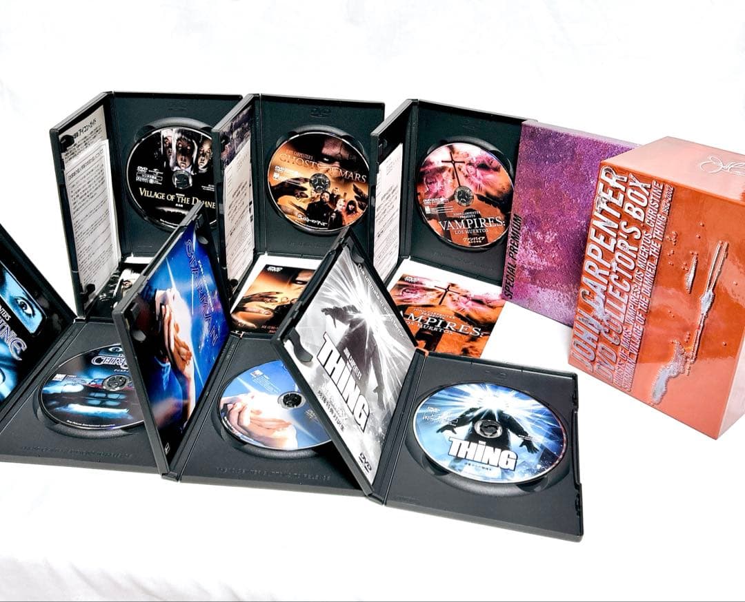 【即発送】 ジョン・カーペンター DVDコレクターズBOX 6枚組 特典付き