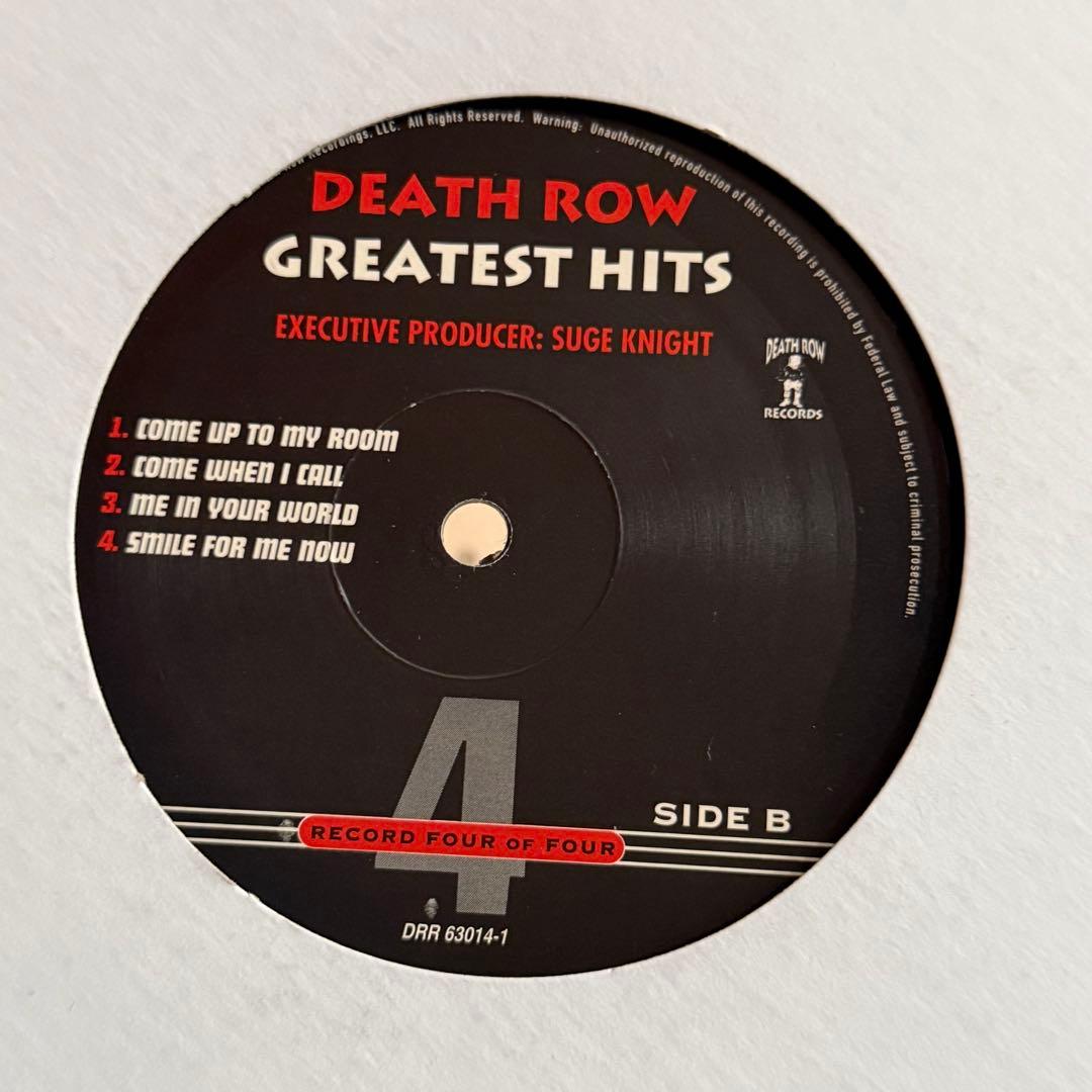 DEATH ROW GREATEST HITS 4枚組レコード