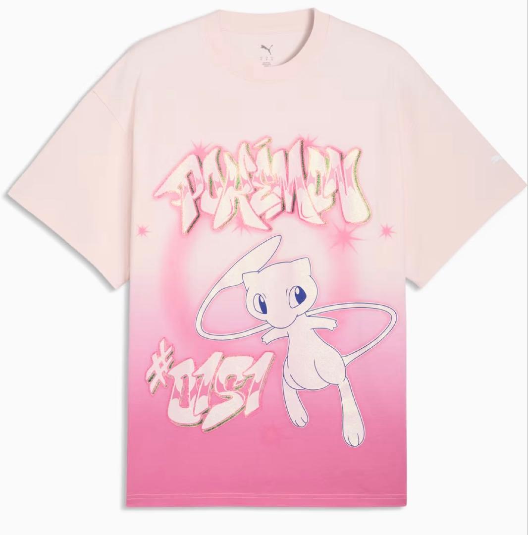 ポケモン ミュウ Tシャツ #001 オーバーサイズ