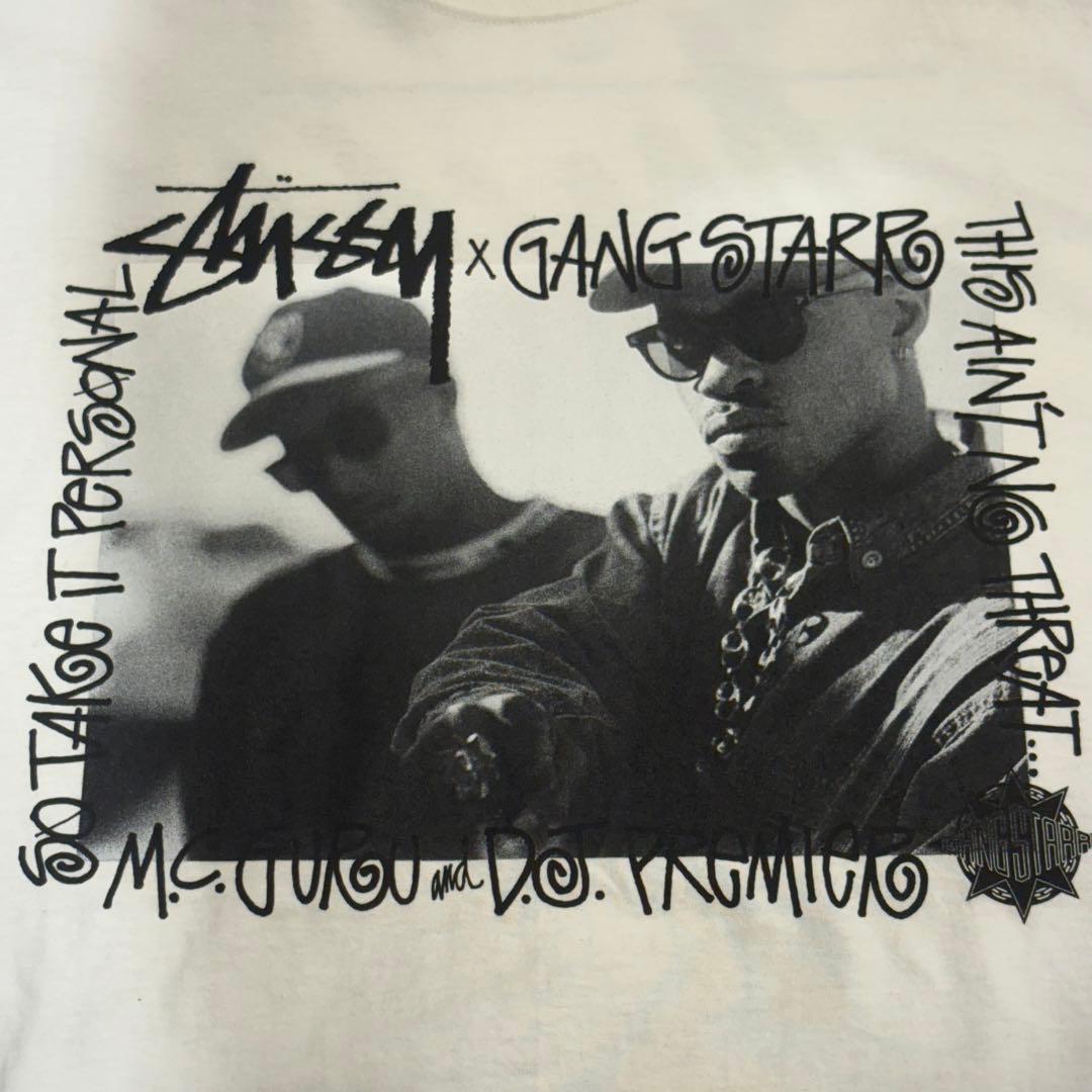 【送料無料】 USA 古着 ステューシー Stüssy ギャングスター コラボ