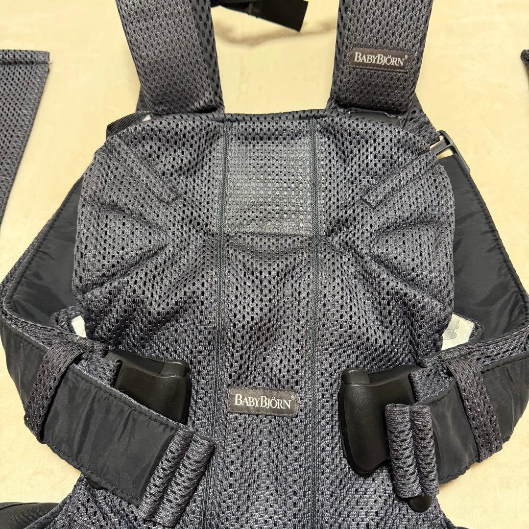 BabyBjörn ベビーキャリア One Kai Air アンスラサイト 美品
