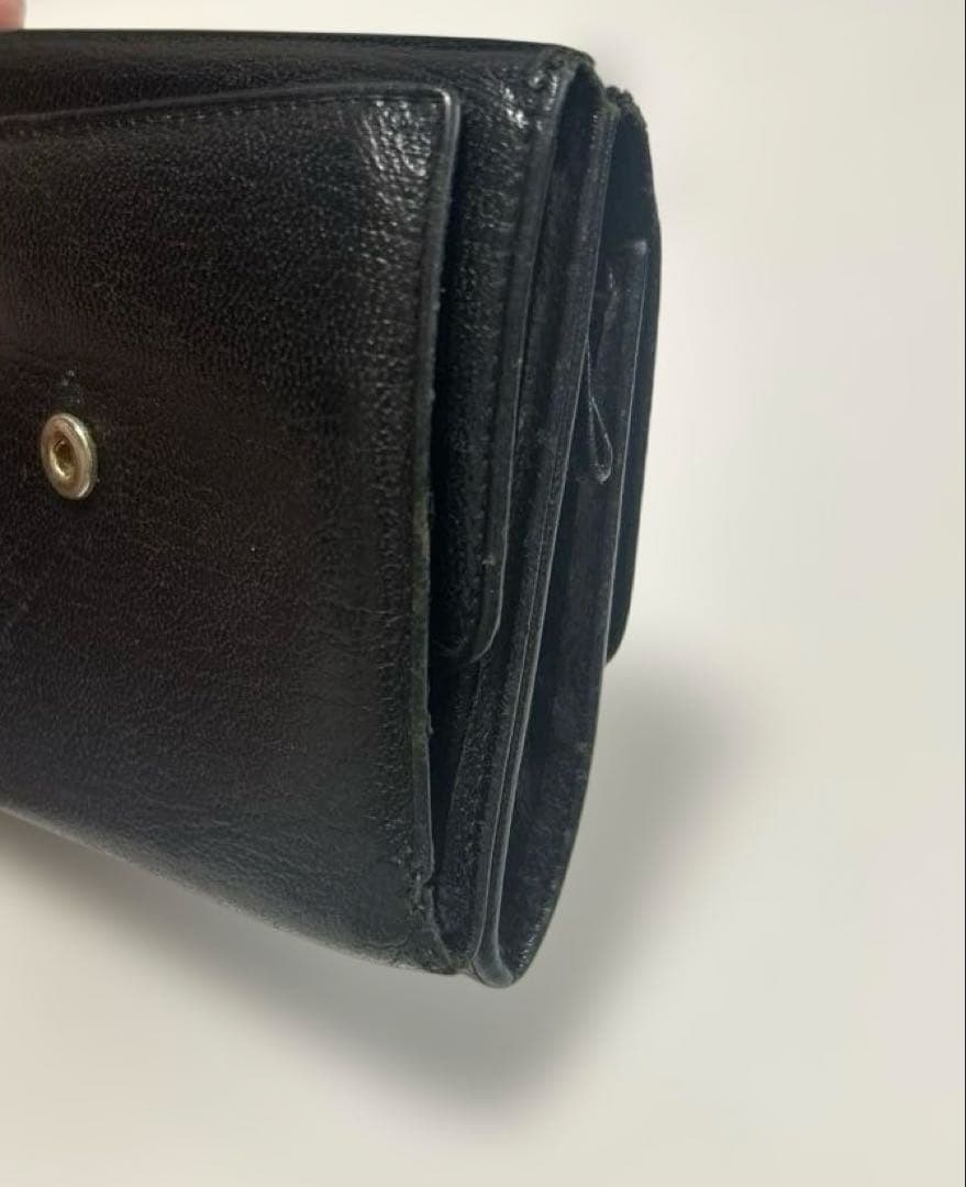 CHANEL ココマーク レザー二つ折り財布