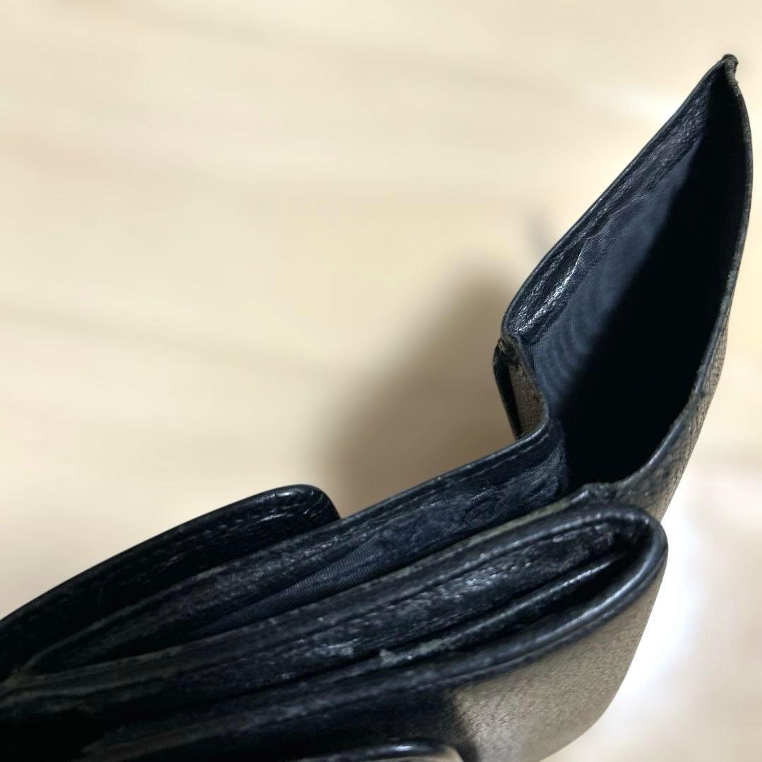 CHANEL ココマーク レザー二つ折り財布