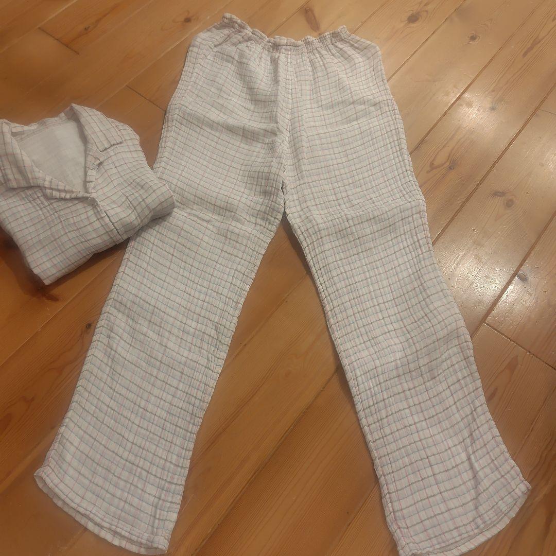 【PGガーゼsizeМ】週末お値下げ♡大人パジャマ　チェック柄