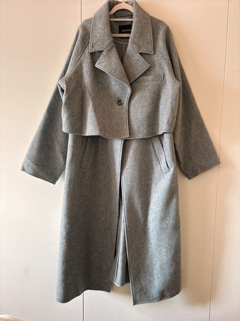 美品 YANUK ヤヌーク 3WAY マルチウェイ リバーコート