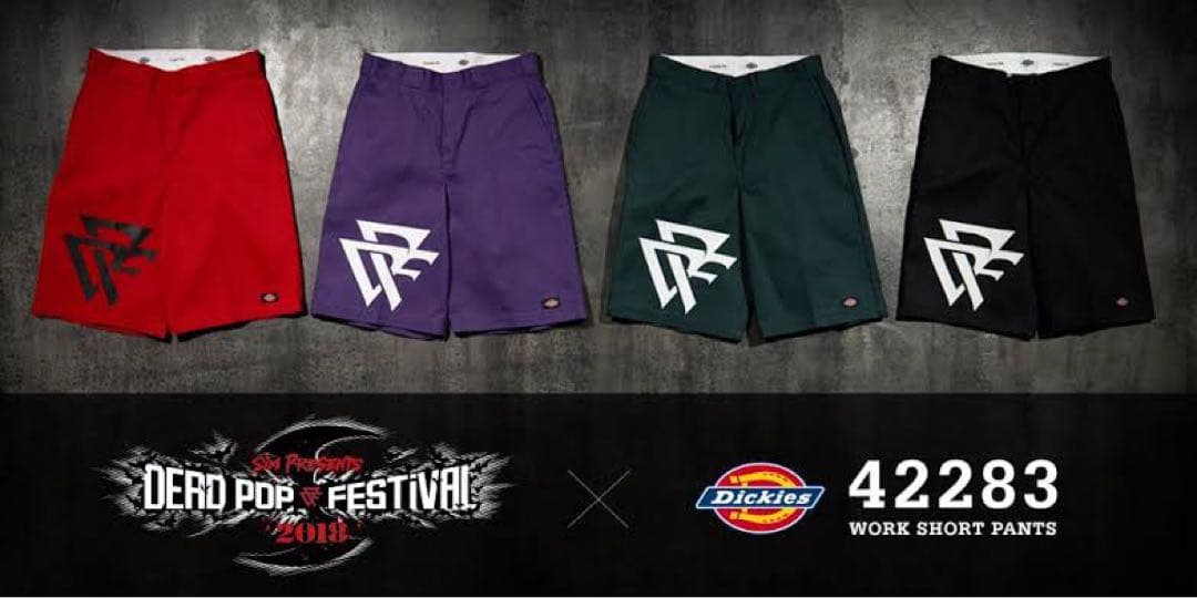 SiM「DPF 2018」【赤】 Dickies ディッキーズ サイズ30