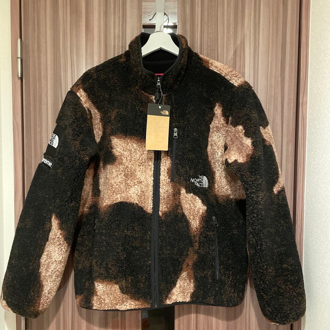 ジャケット・アウター Supreme The North Face Fleece bleached