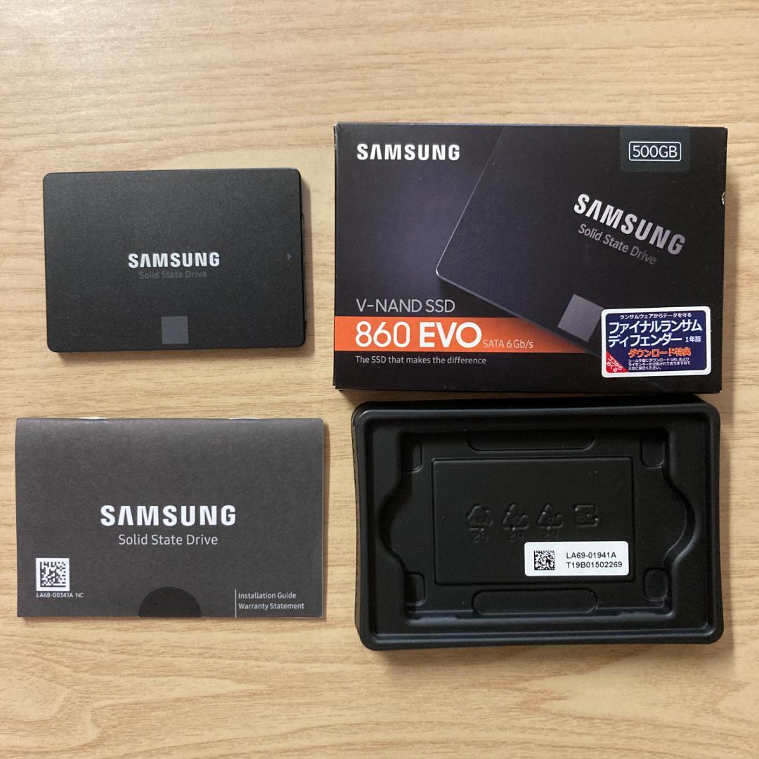 SSD 500GB SAMSUNG 860 EVO その2