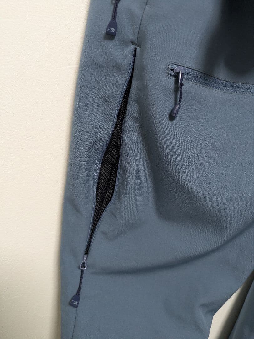 カリマー メンズ アリート ベンチレーション パンツ ヴィンテージブルー ＸＬ