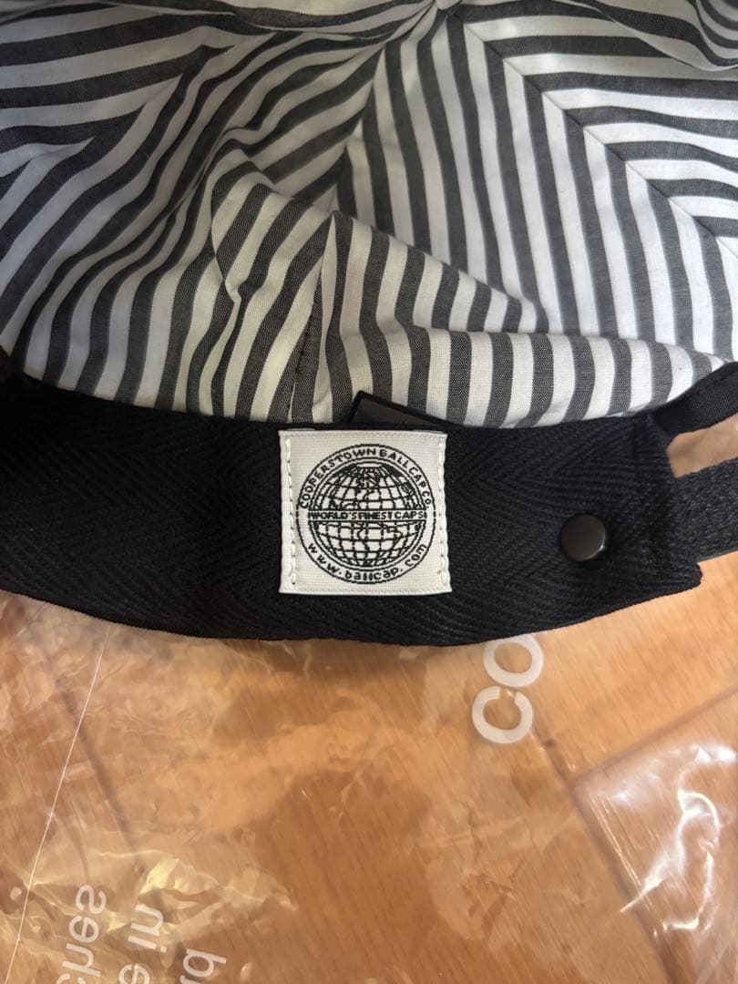 新品　COMESANDGOES ny cap ブラック