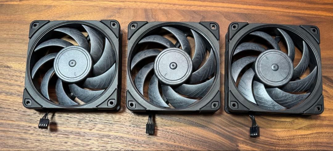 noctua NF-A12X25 chromax.black ファン 3個セット