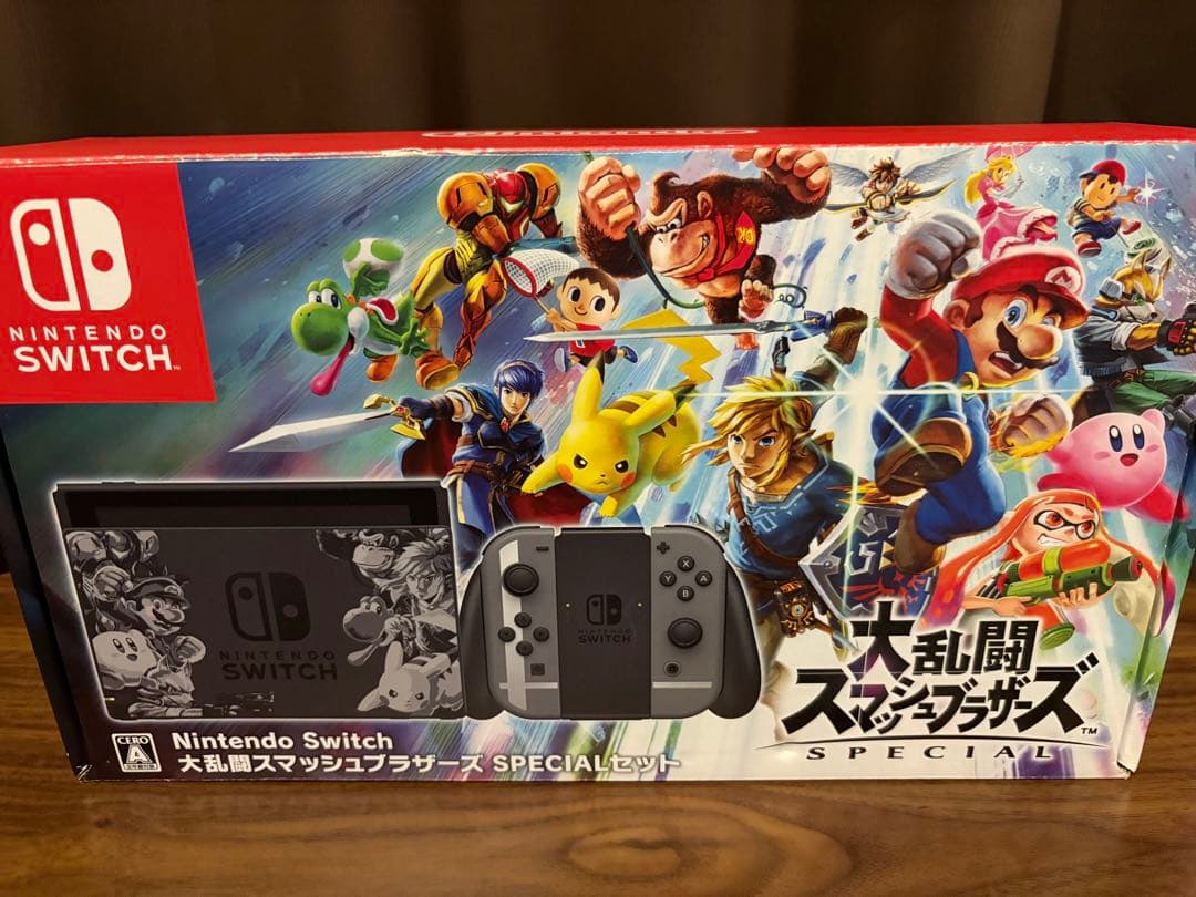 Nintendo Switch 本体　スマブラエディション+32GB SDカード