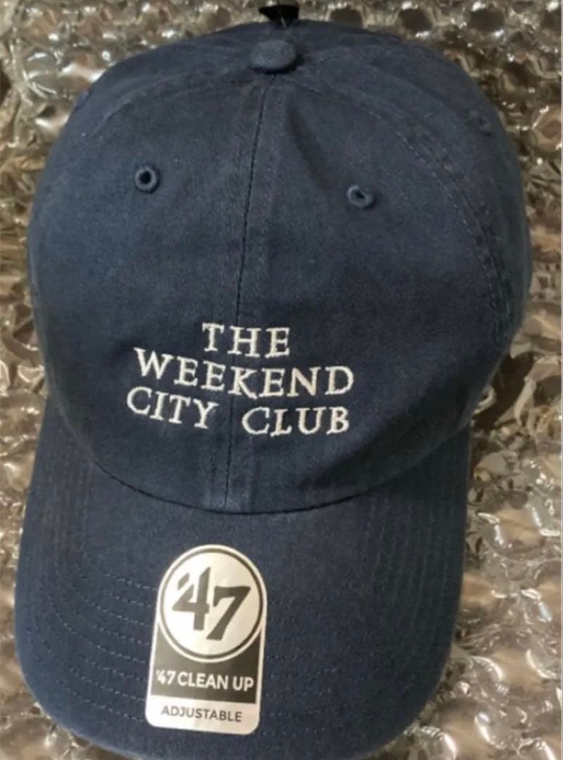 THE WEEKEND CITY CLUB ネイビー　キャップ