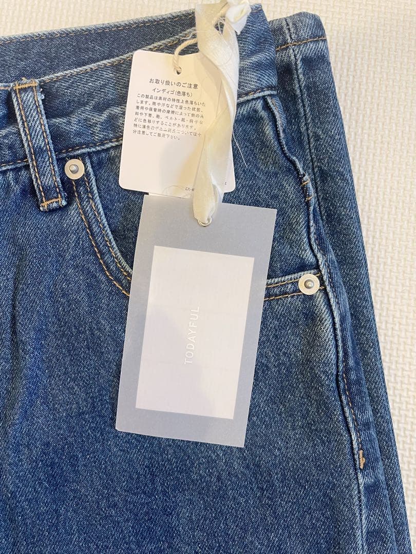 ◉新品半額TODAYFUL Cary's Denim（ブルー)