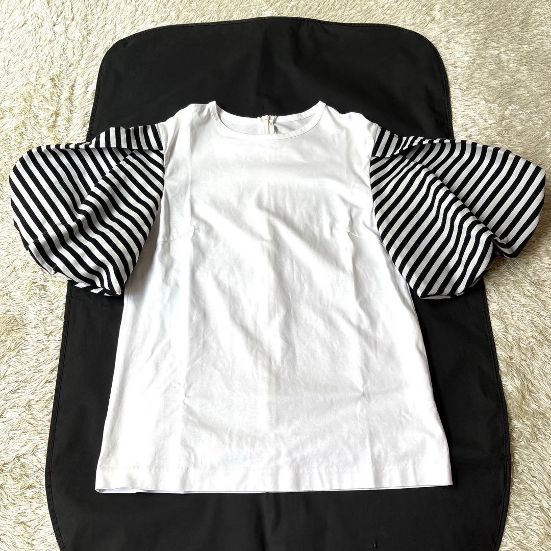 ☆極美品☆BORDERS at BALCONY PUFF SLEEVE TEE