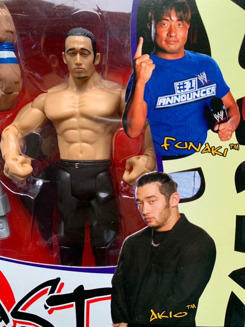 WWE ジャックス　WWEAST ボックスフィギュア