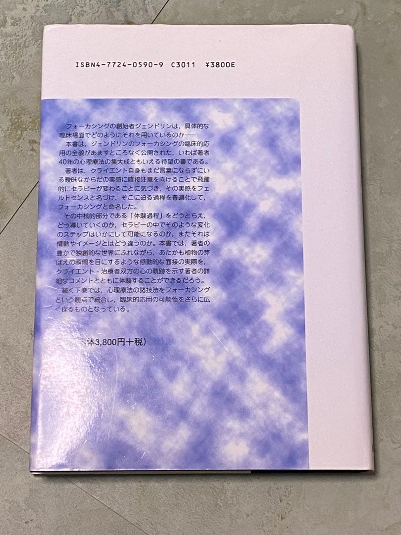 フォーカシング指向心理療法 上 (体験過程を促す聴き方)