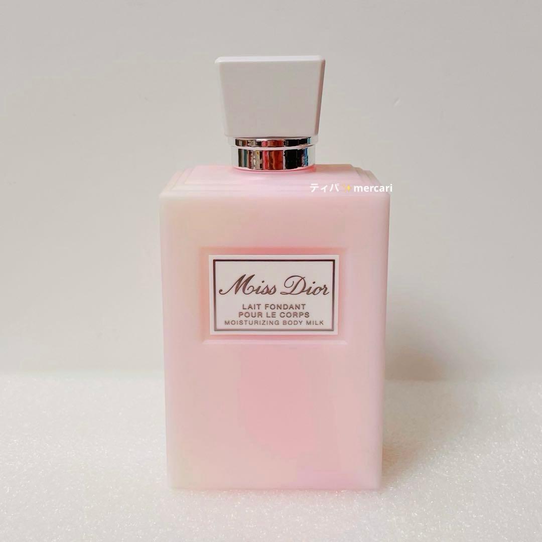 【新品】DIOR ミスディオール　ボディミルク200ml ブルーミングブーケ香り
