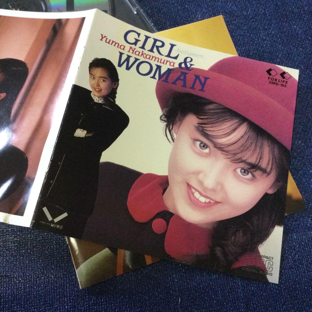 中村由真　ガール・アンド・ウーマン　旧規格　箱帯　風間三姉妹　スケバン刑事
