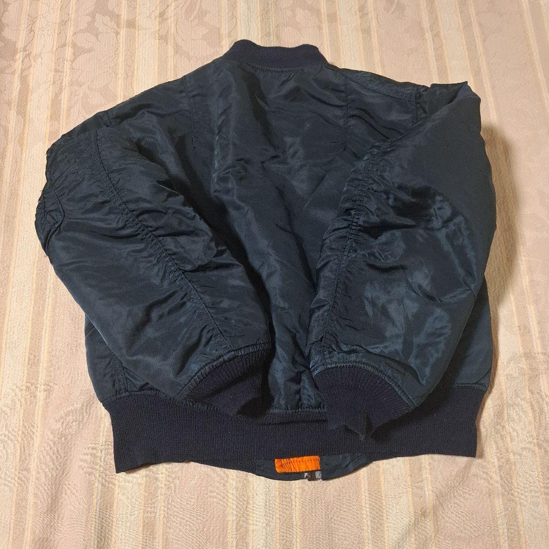 Alpha Industries MA-1 フライトジャケット ネイビー　USA