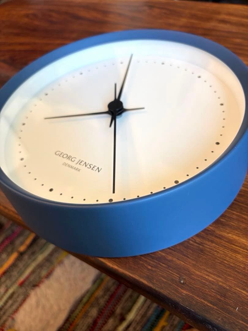 インテリア時計   KOPPEL CLOCK BLUE 22cm