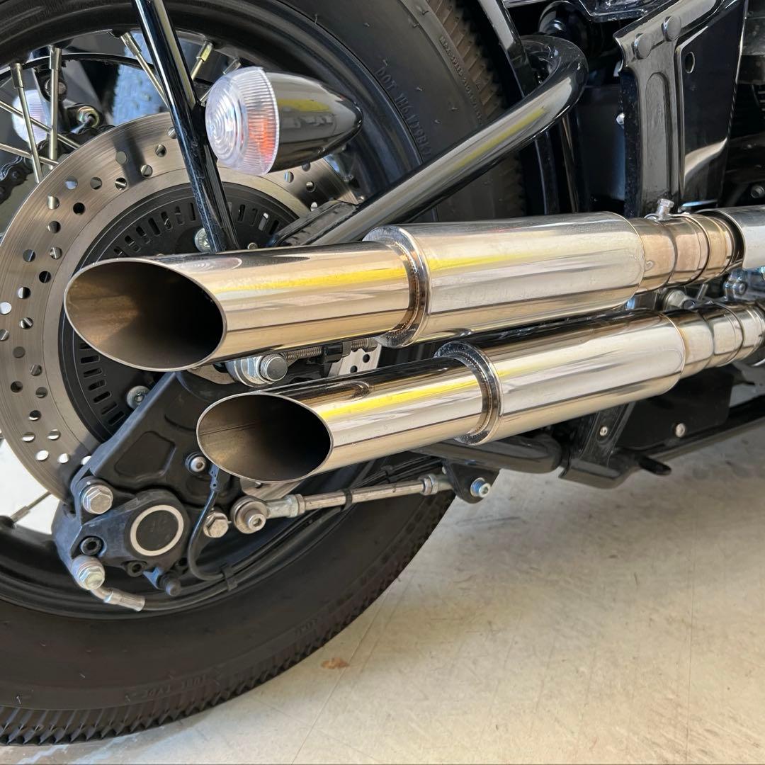 スリップオンマフラー WirusWin thunder250 スラッシュTYPE