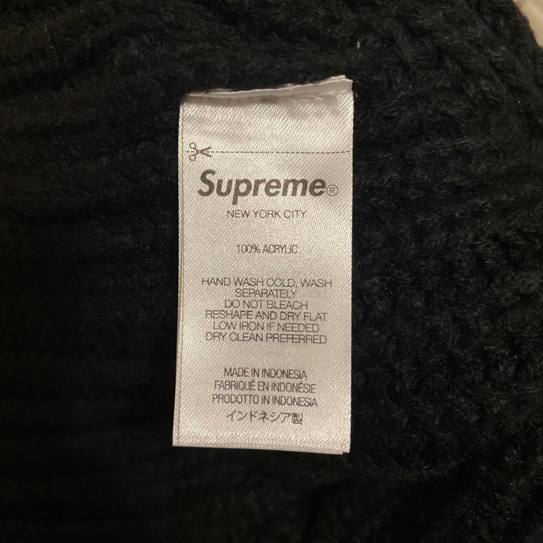 帽子 supreme chunky ribbed beanie