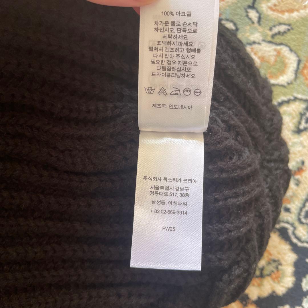 帽子 supreme chunky ribbed beanie