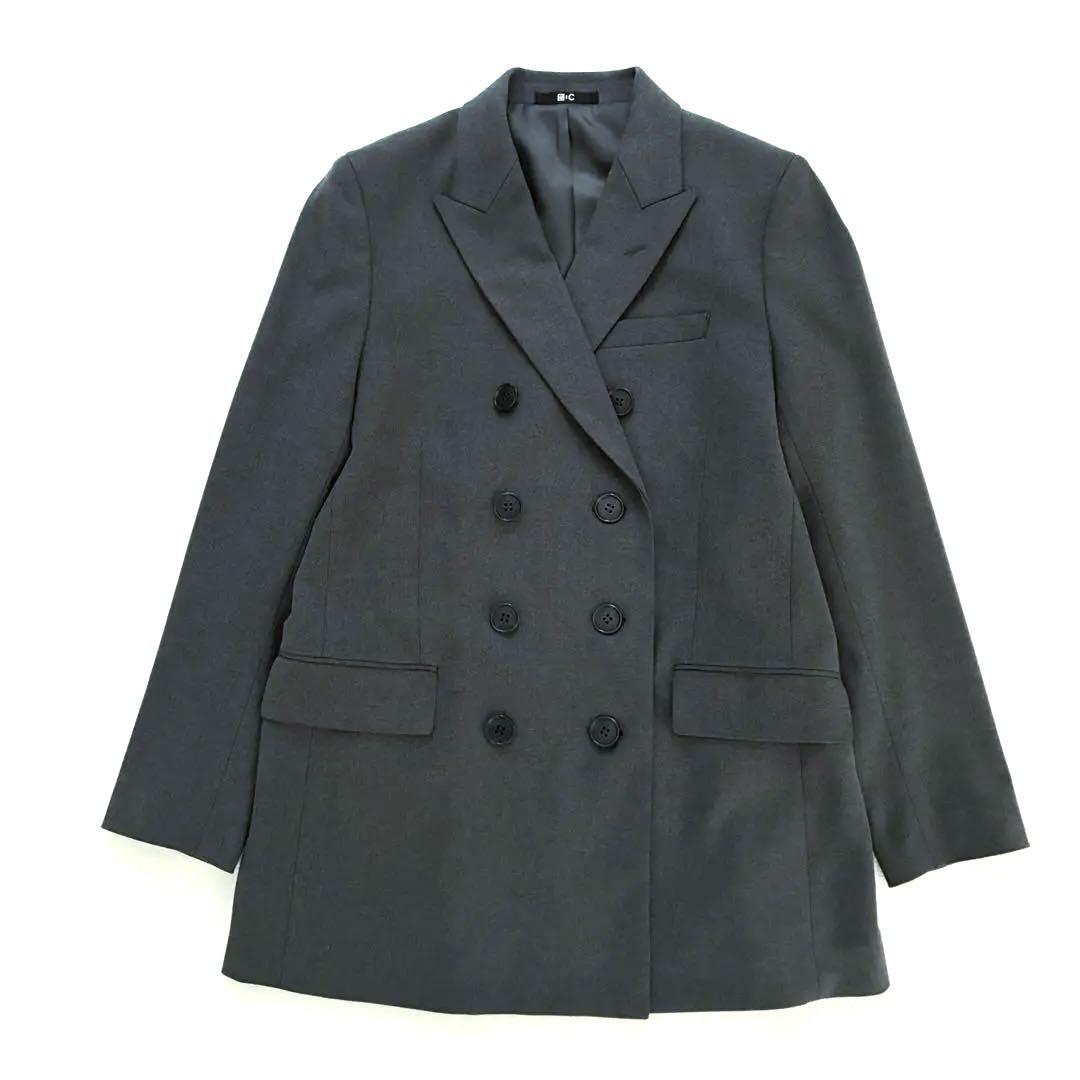 美品✨クリーニング済 25AW ユニクロシー ダブルテーラードジャケット L